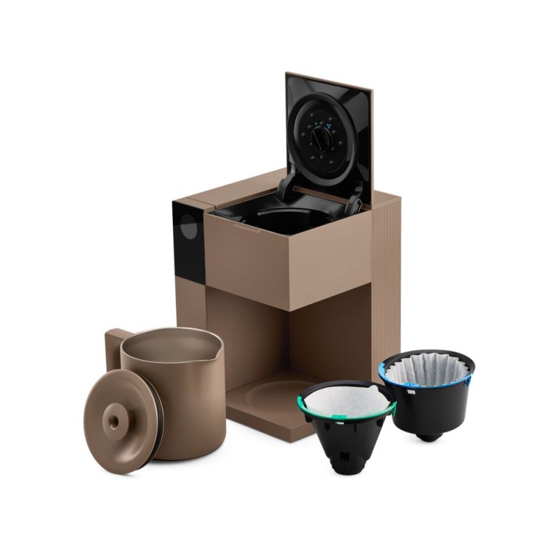 16. Aiden Filterkaffeemaschine, schokoladenbraun, FELLOW