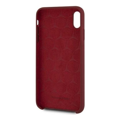 4. Mercedes Silicone Line Case für iPhone Xs Max - Rot