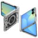 Spigen Ultra Hybrid Pro MagSafe Hülle für Samsung Galaxy Z Flip 8 Neo One – Grau/Schwarz