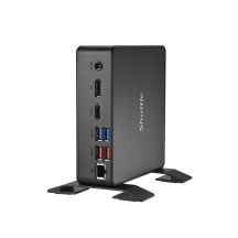 Shuttle NC40U Barebone-Computer, 0,84 l, Schwarz, Intel 7305 SoC, 1,1 GHz
