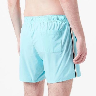 2. BOSS Iconic Hell-/Pastellblaue Badeshorts (50491594-455)