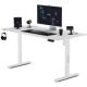 SENSE7 Nojo Schreibtisch Weiß 140 cm x 70 cm Weiß
