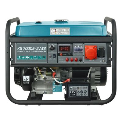 KS 7000E-3 ATS 230/400V Benzingenerator, Elektrostart