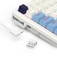 6. REDRAGON K728WBB-RGB-PRO Antonium Pro Tastatur USB + RF Wireless + Bluetooth Weiß, Blau