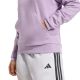 6. Damen adidas Essentials Linear French Terry Hoodie Lila JY0036