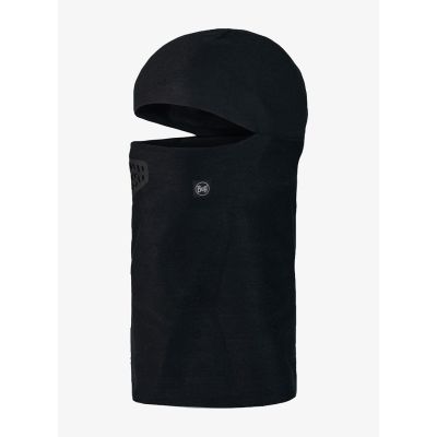 Kinder-Balaclava BUFF THERMONET® HINGED BALACLAVA SOLID BLACK one size