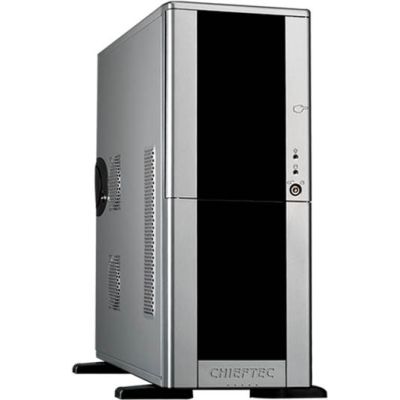 Chieftec CT-01B-350GPB Mini-Tower-Computer-Sicherheits- und Halterungssystem, Schwarz, 350 W