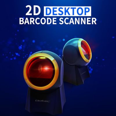 15. QOLTEC Barcode-Lesegerät stationär 1D | 2D