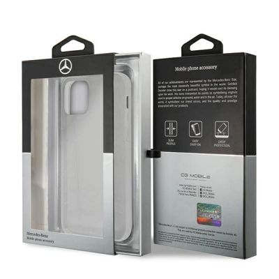 8. Mercedes Line Case für iPhone 12 Pro Max - Transparent