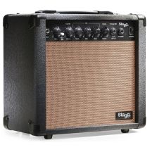 Stagg 15 AA DR EU – 15-Watt-Akustik-Combo mit Hall