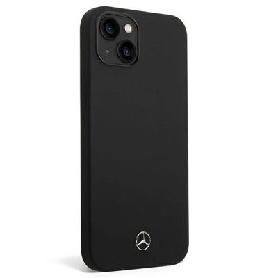 3. Mercedes Silicone Line MagSafe Hülle für iPhone 14 Plus - Schwarz