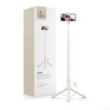 Selfie-Stick Tech-Protect L09S mit Stativ - beige