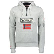 Herren-Sweatshirt Geographical Norway GYMCLASS BGREY DB GTX MEN 054 (WW2844H/GN-BLENDED GREY)