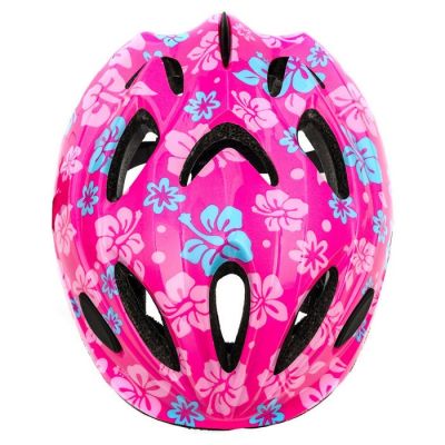 Meteor Junior Fahrradhelm in rosa
