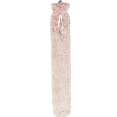 7. GUMMI-WÄRMEFLASCHE MIT ALPINA-HÜLLE 2L ROSA