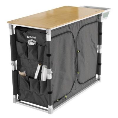 2. Outwell Padres XL Aufbewahrungseinheit, grau, 4 Ablagen, faltbar