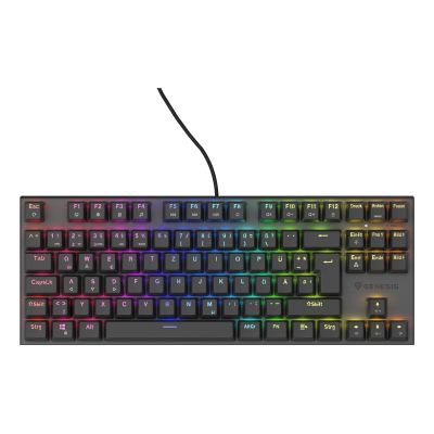 4. GENESIS Thor 303 TKL Gaming-Tastatur USB QWERTZ Deutsch Schwarz