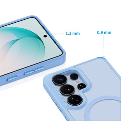 4. Tech-Protect Magmat MagSafe Hülle für Samsung Galaxy S26 Ultra – Mattblau
