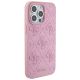 4. Guess GUHCP15XP4EPMP iPhone 15 Pro Max 6,7" rosa/rosa Hardcase Leder 4G gestempelt