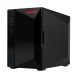 11. NAS Asustor AS5402T; Tower; 2x (3,5" SATA HDD/ 2,5" SSD); Intel Celeron N5105, 4 GB DDR4 SODIMM (max. 16 GB), 2x 2,5-GbE, 4x M.2 2280 NVMe PCIe 3.0, 3x USB 3.2 Gen, 1x HDMI 2.0b