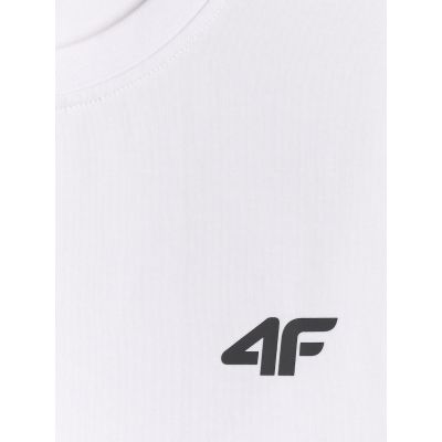 6. Slim-Fit Herren-T-Shirt, glatt, Größe 4F 4FRMM00TTSHM4193-10S