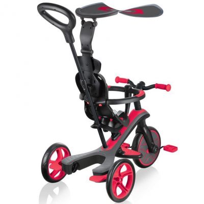 15. Globber Neues rotes Explorer Trike 4in1 632-102-2