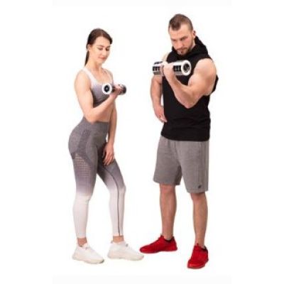 5. Chrome Hanteln 2x7 kg HMS CHD07