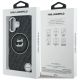 8. Karl Lagerfeld IML Choupette Head Logo MagSafe Hülle für iPhone 16 - Schwarz