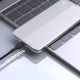 3. Dudao L9T 5A USB-A - USB-C Kabel 1m - Schwarz