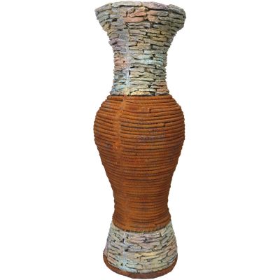3. Gartenvase 23,5 x 23 x 63,5 cm