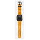 6. Nomad Rocky Point Armband, schwarzes Leder, Titan