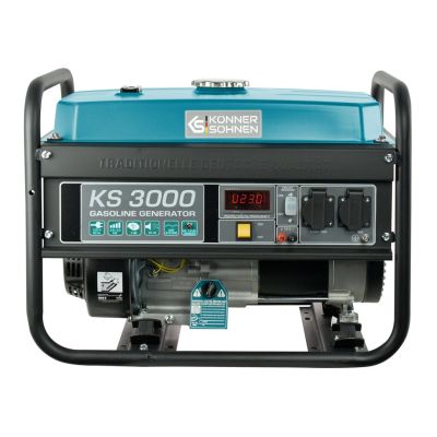 6. KÖNNER & SÖHNEN BENZIN-GENERATOR 2,6 kW 230 V KS 3000