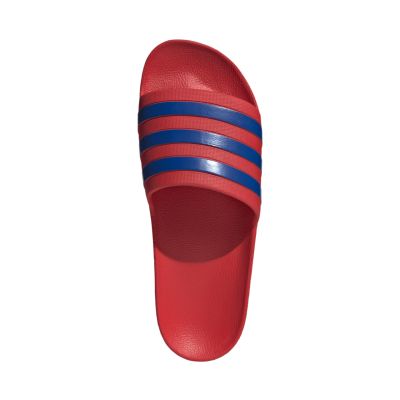 4. Adidas Adilette Aqua Flip-Flops rot und blau IH9012