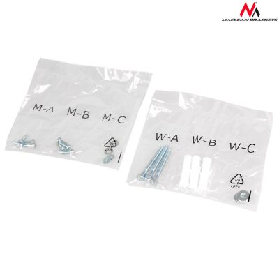8. Maclean MC-670 TV-Wandhalterung (Wandmontage, neigbar - 27"; max. 20 kg)