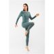 Damen-Thermounterwäsche Viking Base Layer Sigrid Set – Green, Größe: M