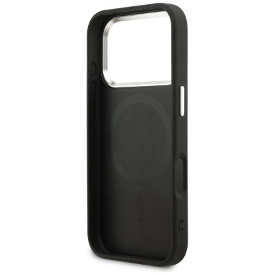 7. Karl Lagerfeld K Head Point Logo MagSafe Hülle für iPhone 17 Pro - Schwarz