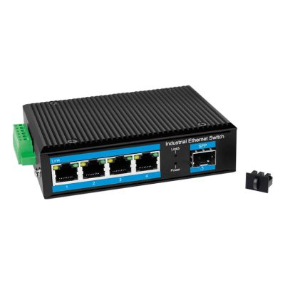 6. LogiLink NS204 Netzwerk-Switch, unmanaged Gigabit Ethernet (10/100/1000), Schwarz