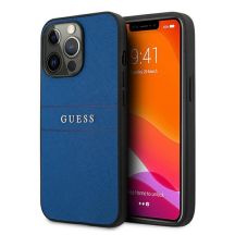 Guess GUHCP13LPSASBBL iPhone 13 Pro / 13 6,1" blau/blaues Saffiano Armband