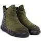 8. Gefütterte grüne Damen-Ankle-Boots Potocki Z25-JE19365