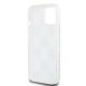7. DKNY Liquid Glitter Multilogo Hülle für iPhone 15 / 14 / 13 – Weiß