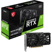 Grafikkarte MSI GeForce RTX 3050 VENTUS 2X E 6G OC