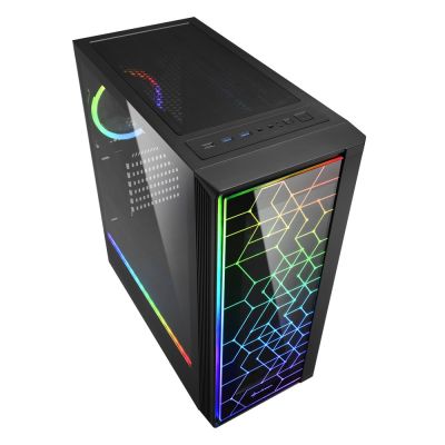 4. Sharkoon RGB LIT 100 Midi-Gehäuse