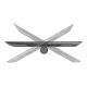 4. Neomounts DS42-430BL14 TV-Wandhalterung 139,7 cm (55") Schwarz