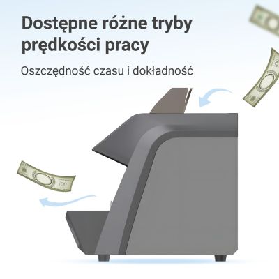 5. Extralink LockStar MG X-600 UV, IR professioneller Banknotenzähler