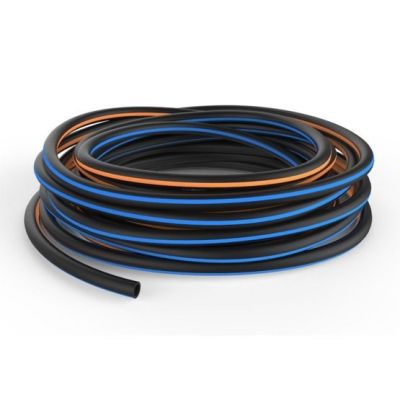 Fiskars 1027102 Gartenschlauch 20 m über dem Boden Schwarz, Blau, Orange