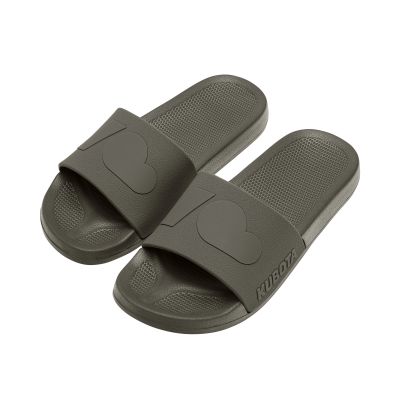 5. Kubota Basic Plain Cloud Brown Pool Flip-Flops K25SS-101-002-21-1