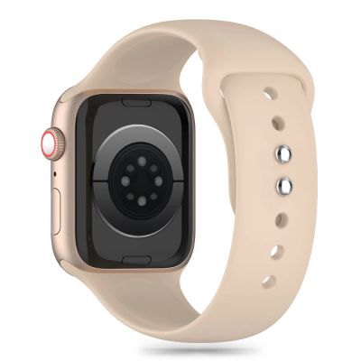 2. Tech-Protect Silikonarmband für Apple Watch 4 / 5 / 6 / 7 / 8 / 9 / SE / Ultra 1 / 2 (42 / 44 / 45 / 49 mm) – Braun