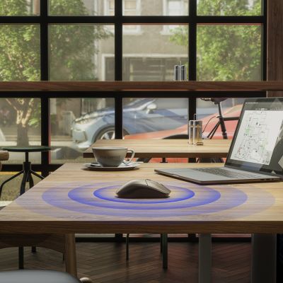 19. SteelSeries Rival 3 Wireless Gen 2 Aqua Maus