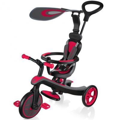 Globber Neues rotes Explorer Trike 4in1 632-102-2