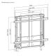 12. TV-Wandhalterung 60"-100"/1 TFT, höhenverstellbar, 1 Gelenk, 90 kg (Einzelhandelspreis)